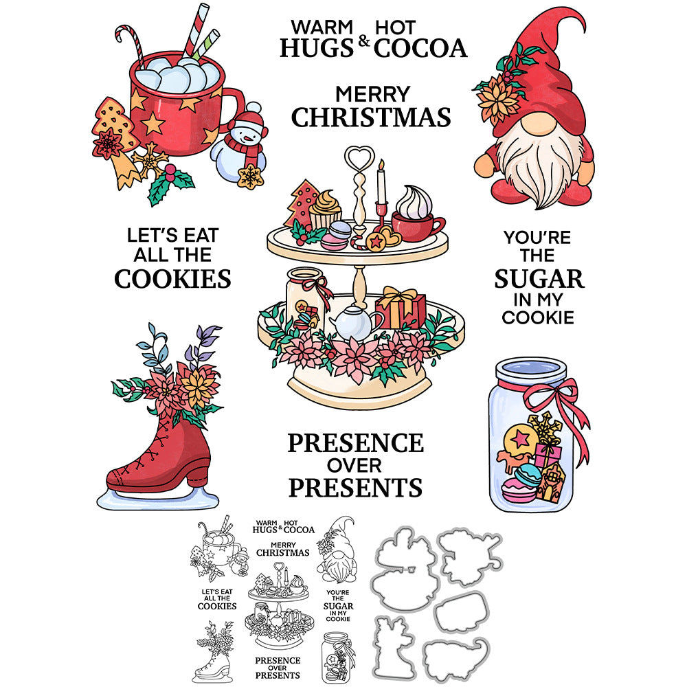 Christmas Snack Shop Dies & Stamps Set