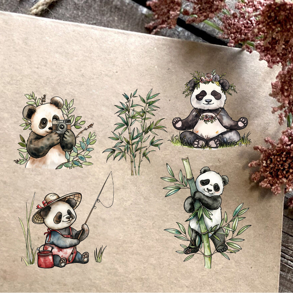 Cute Giant Panda Dies & Stamps Set