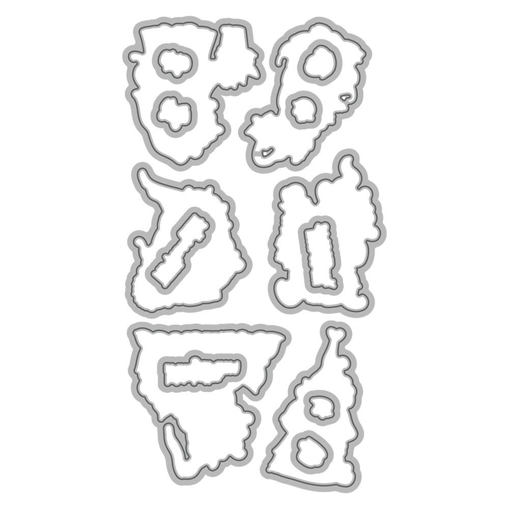 Spring Cute Gnome Dies & Stamps Set