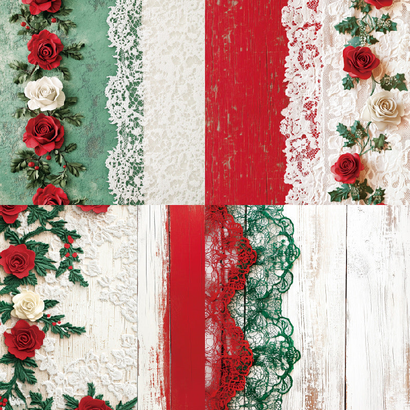 24PCS 6" Grace Scrapbook Paper & Cardstock