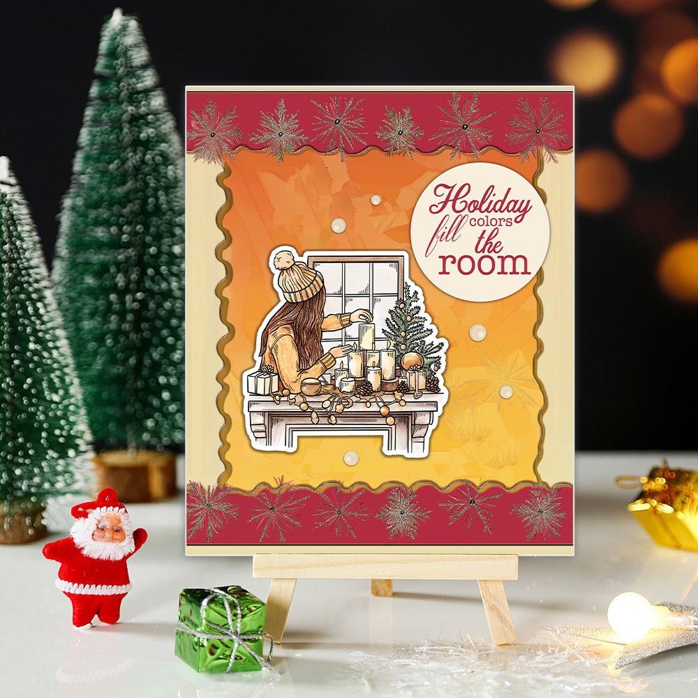 Christmas Theme Clear Stamps