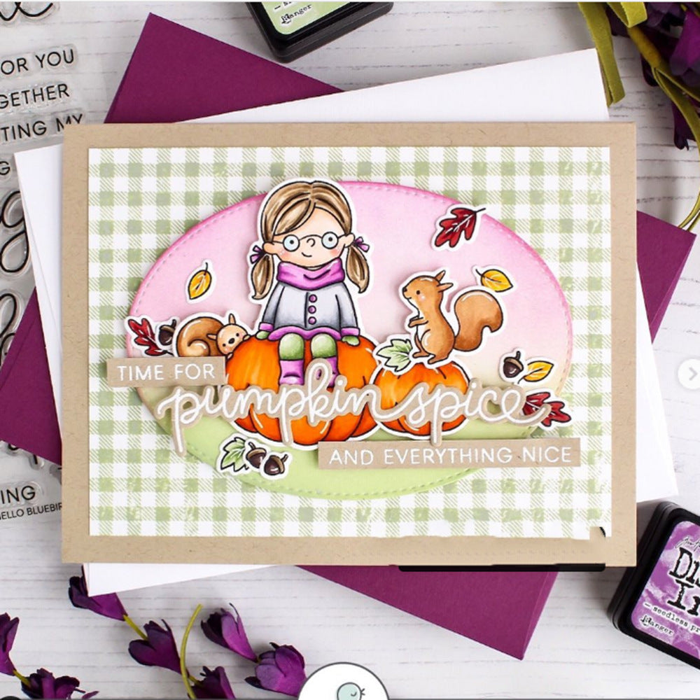 Fall Thanksgiving Series Dies & Stamps Set