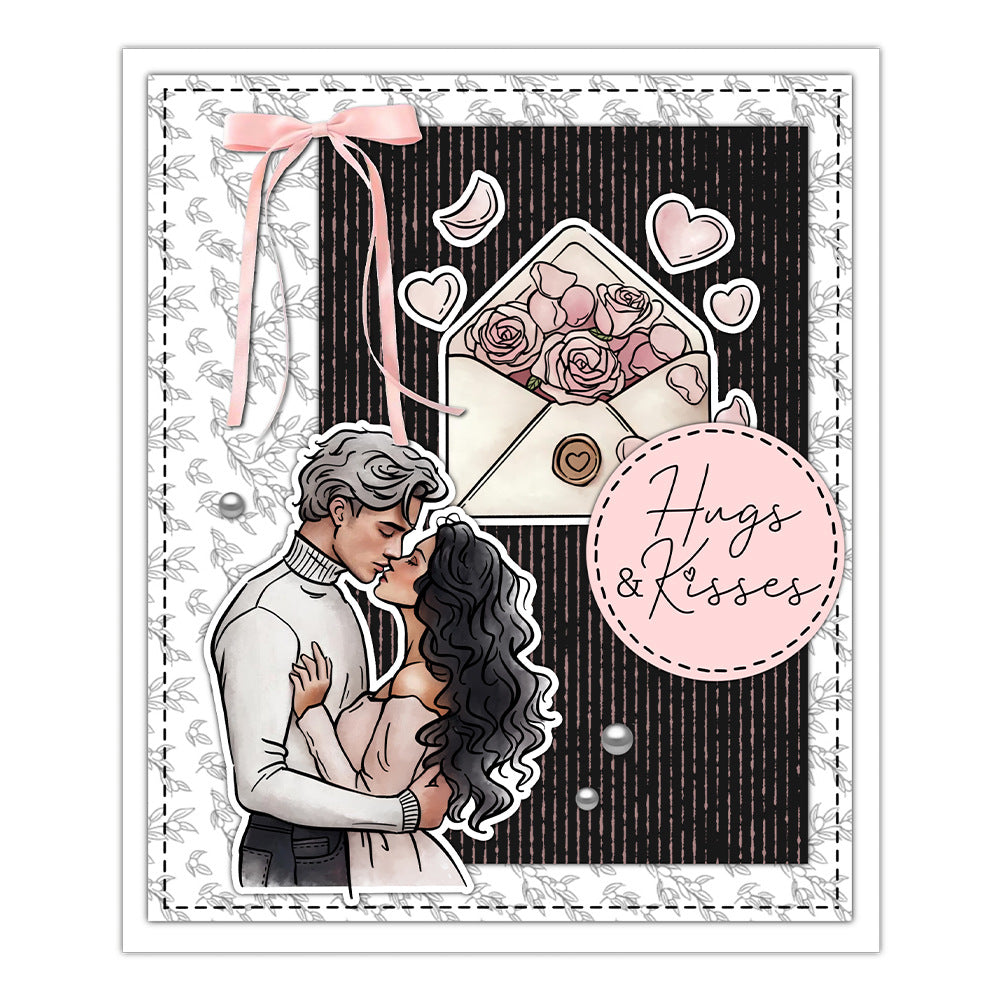 Valentine's Day Theme Dies & Stamps Set
