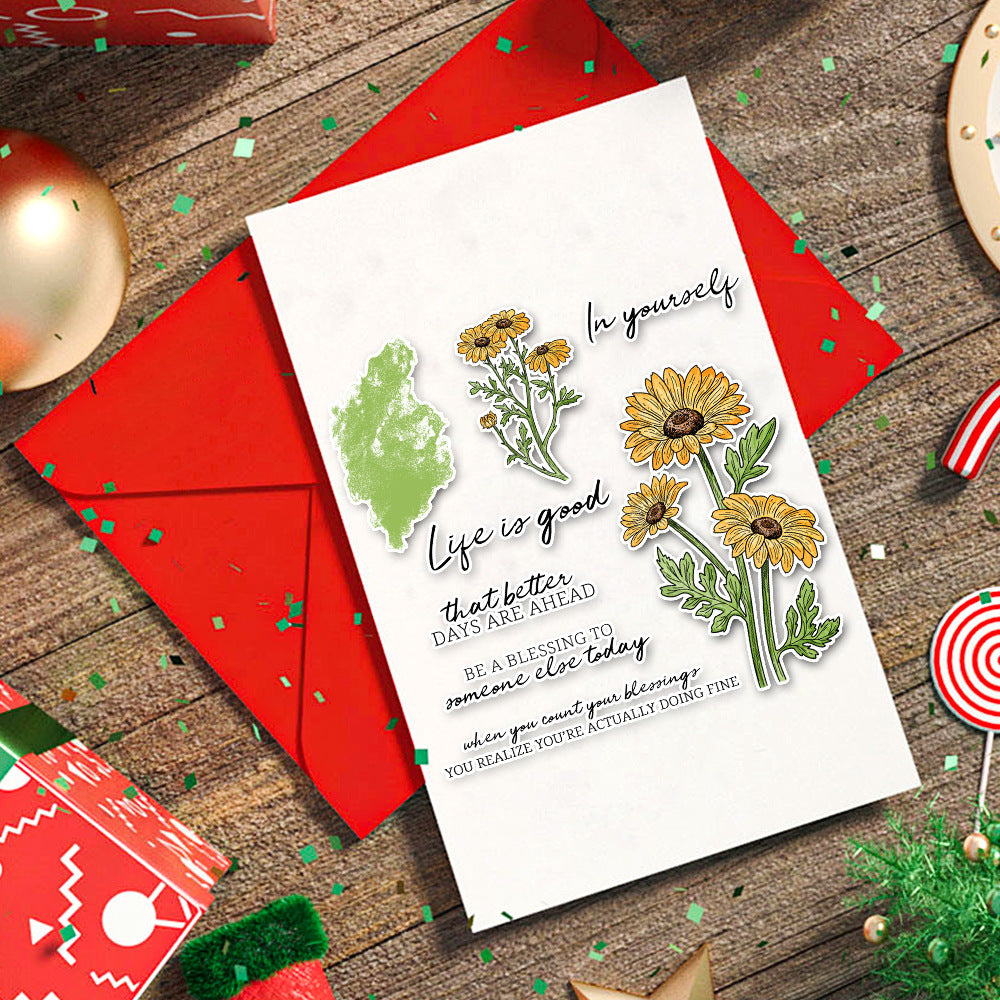 Chrysanthemum Dies & Stamps Set