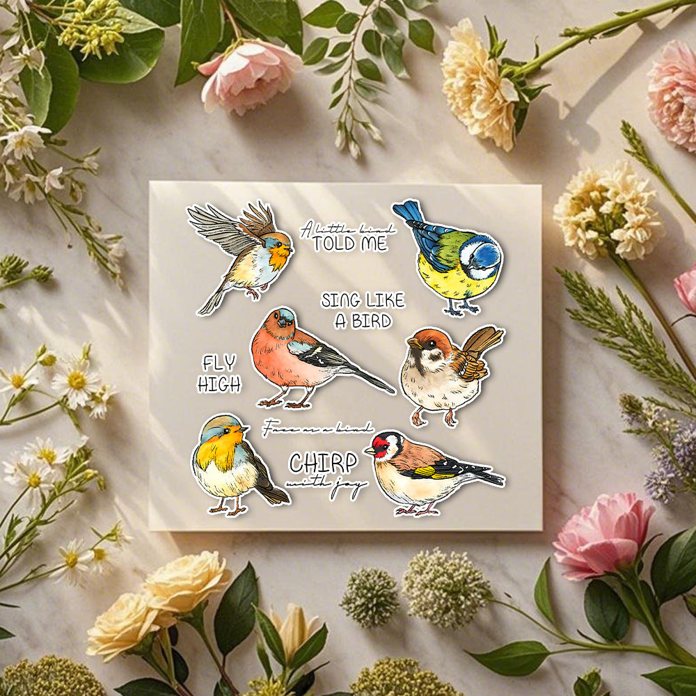 Cute Birds Dies & Stamps Set