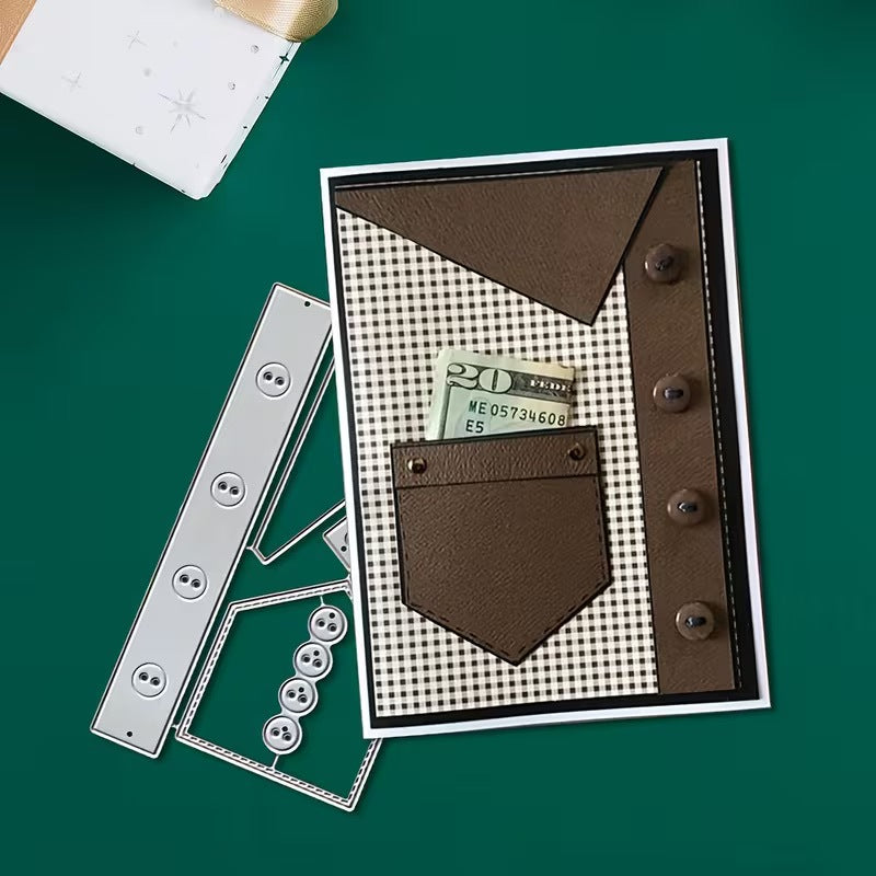 Men's Shirt Pocket Metal Cutting Dies