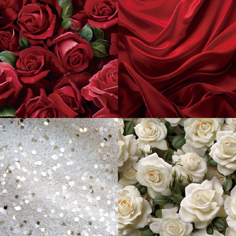 24PCS 6" Valentine's Day Scrapbook Paper & Cardstock