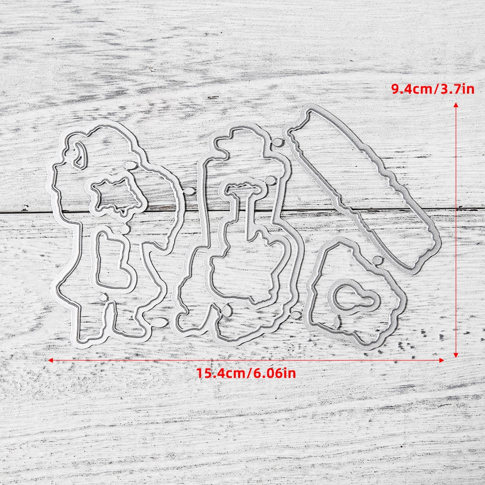 Santa Claus Dies & Stamps Set