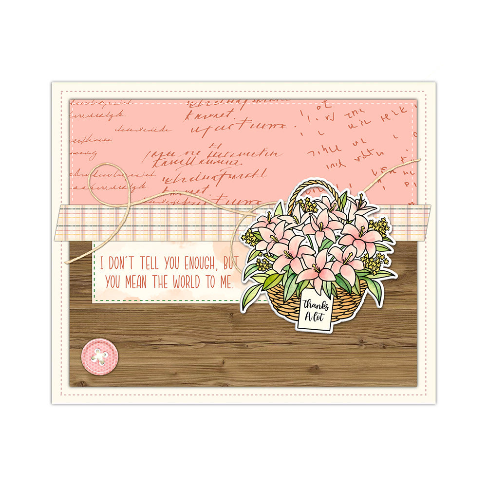 Bouquets and Flower Baskets Clear Stamps