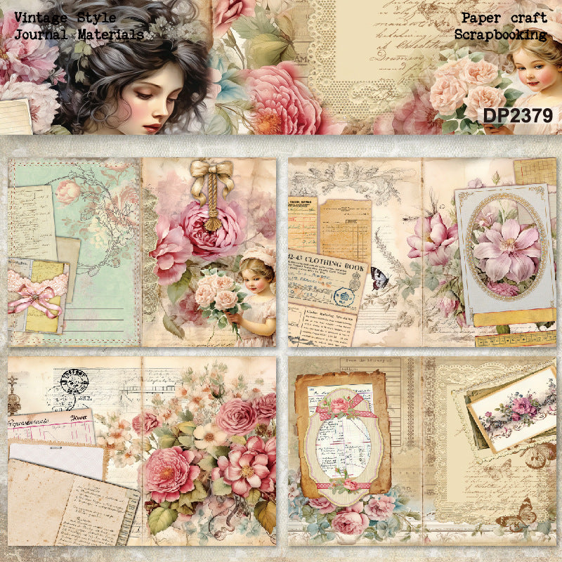 A5 DIY Planner Journal Scrapbook Paper