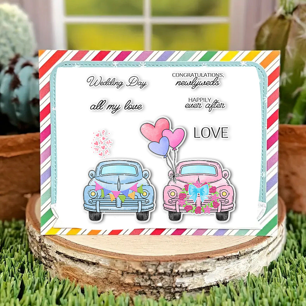 Valentine's Day Theme Dies & Stamps Set