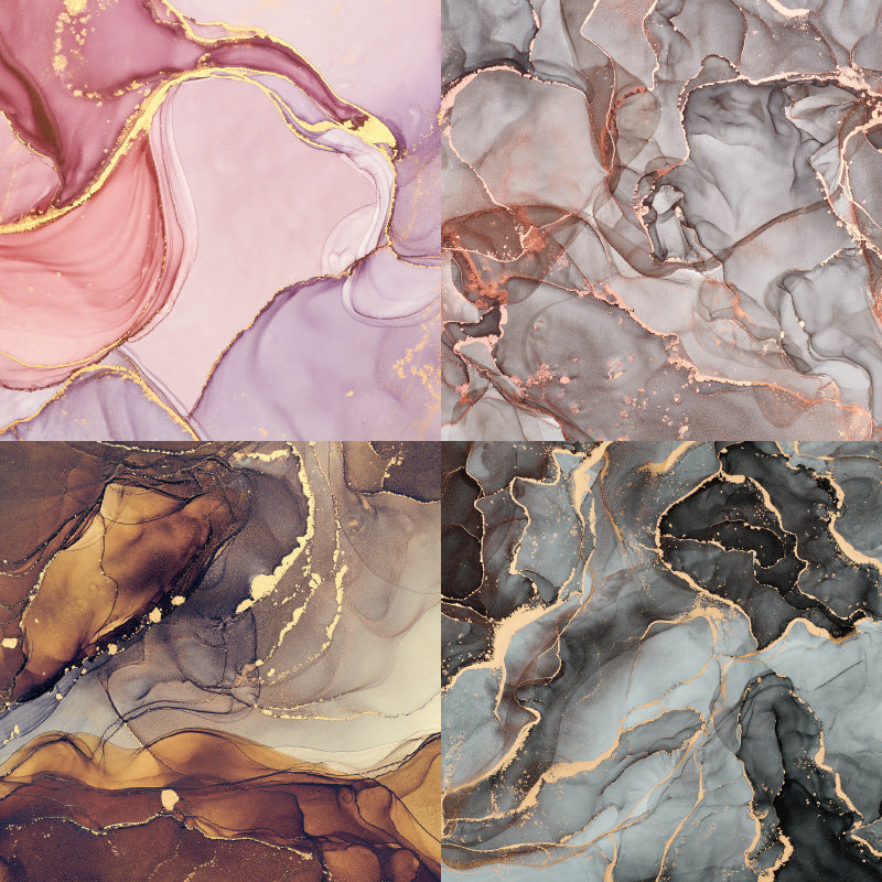 24PCS 6" Marble Texture Scrapbook Paper & Cardstock