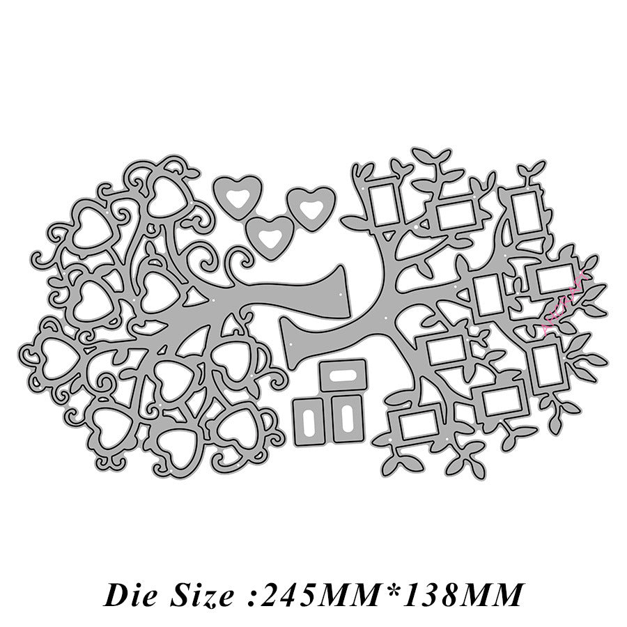 Love Tree Metal Cutting Dies
