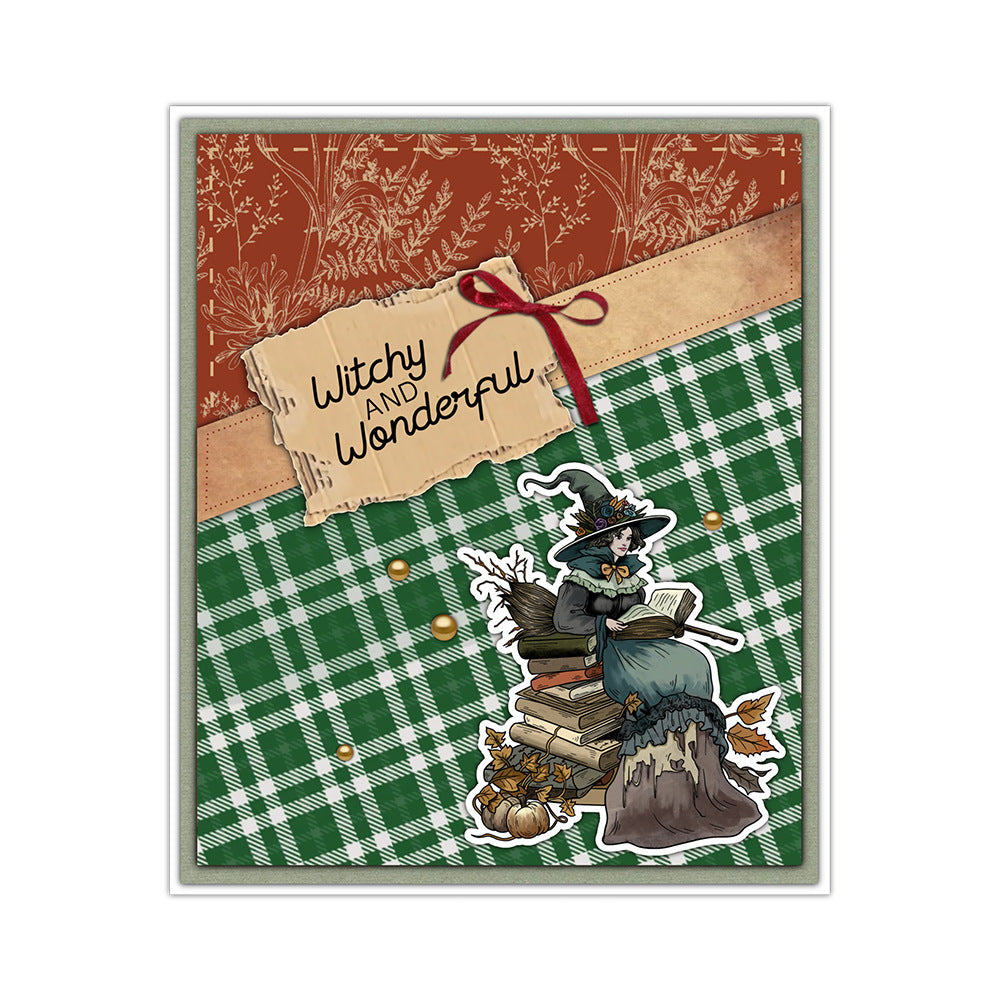 Halloween Witch Dies & Stamps Set