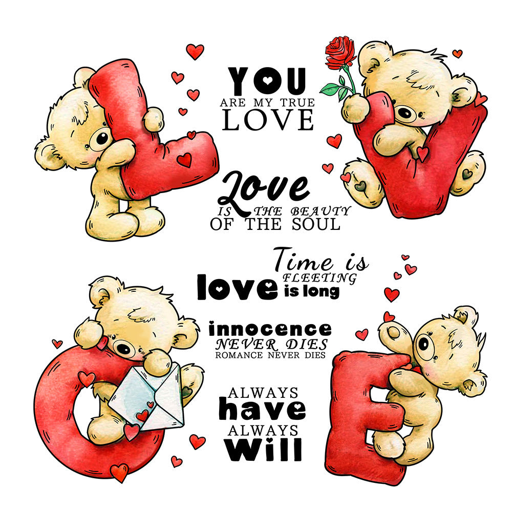 Valentine's Day Theme Dies & Stamps Set