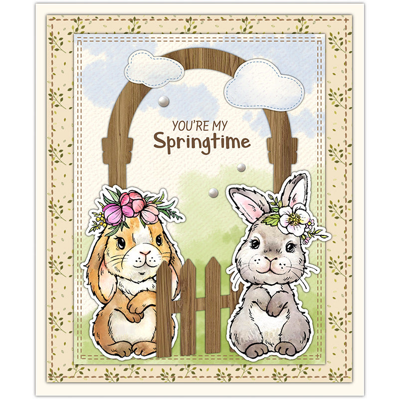 Easter Bunny Dies & Stamps Set