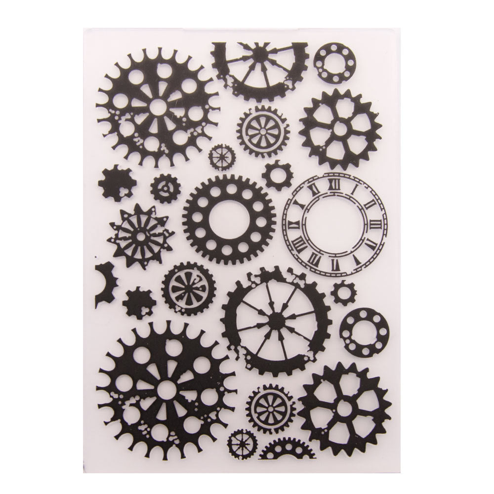Gear Decor Embossing Folder