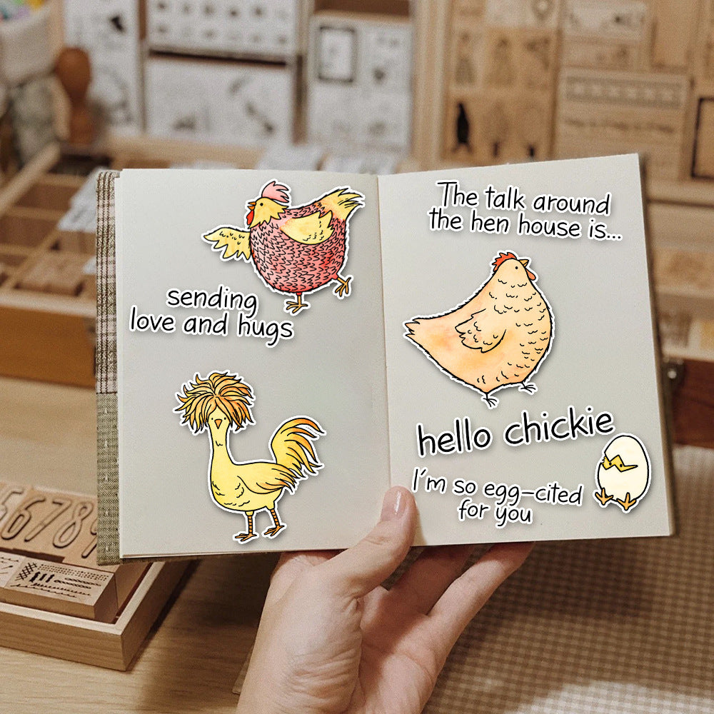 Hello Chickie Dies & Stamps Set