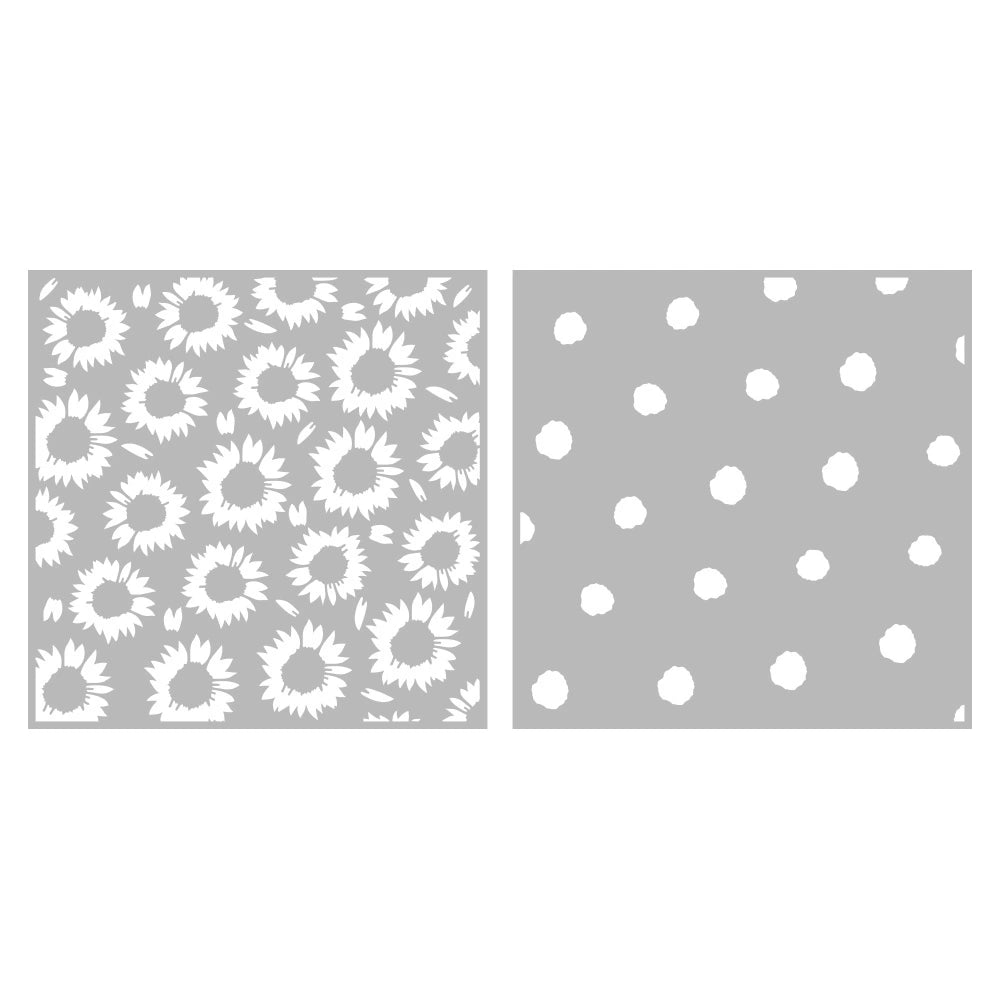 Sunflower Background DIY Painting Hollow Stencil