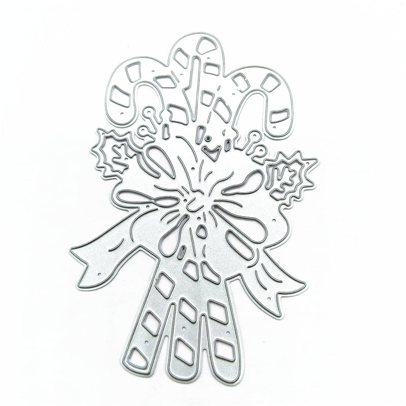Christmas Umbrella Handle & Bow Cutting Dies