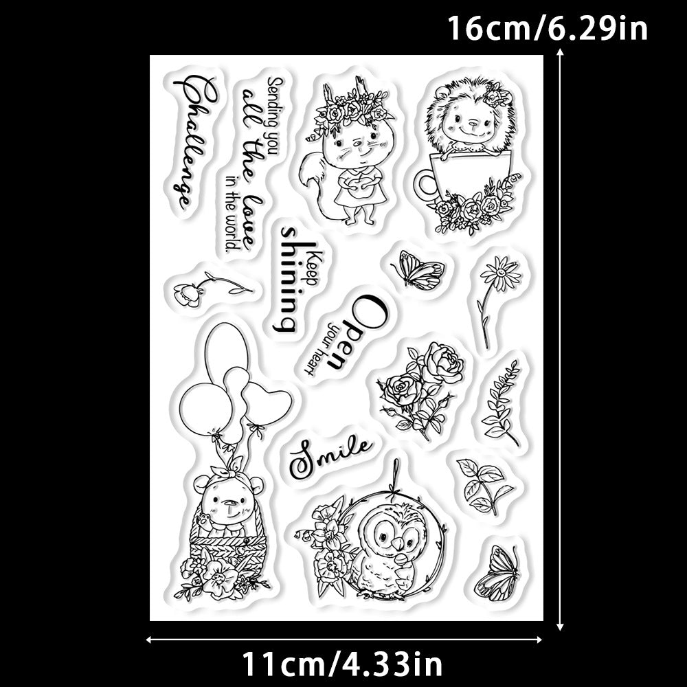 Spring Animals Clear Stamps