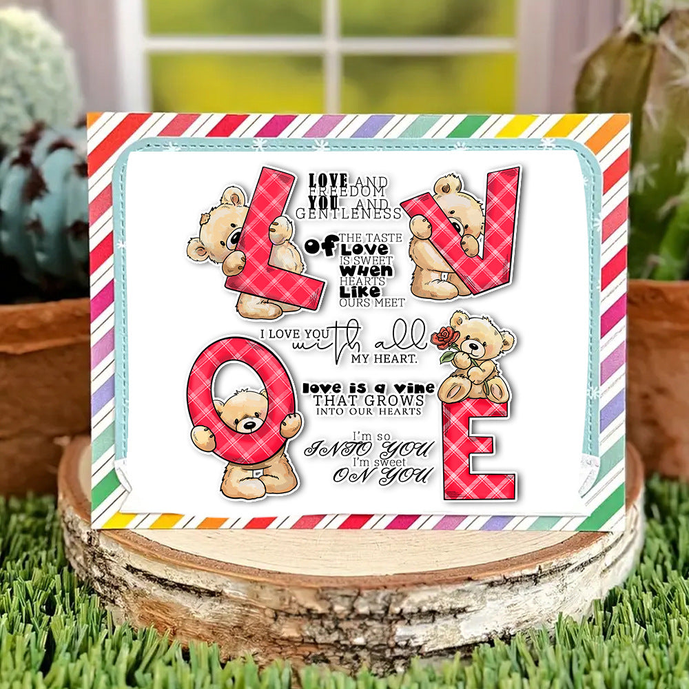 Valentine's Day Theme Dies & Stamps Set