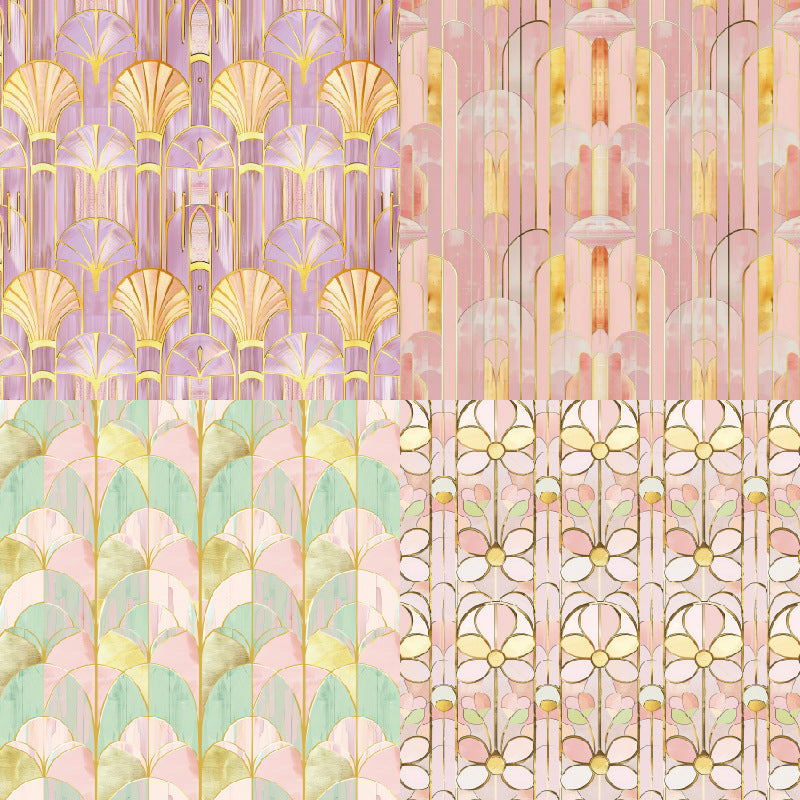 24PCS 6" Lilac Scrapbook Paper & Cardstock