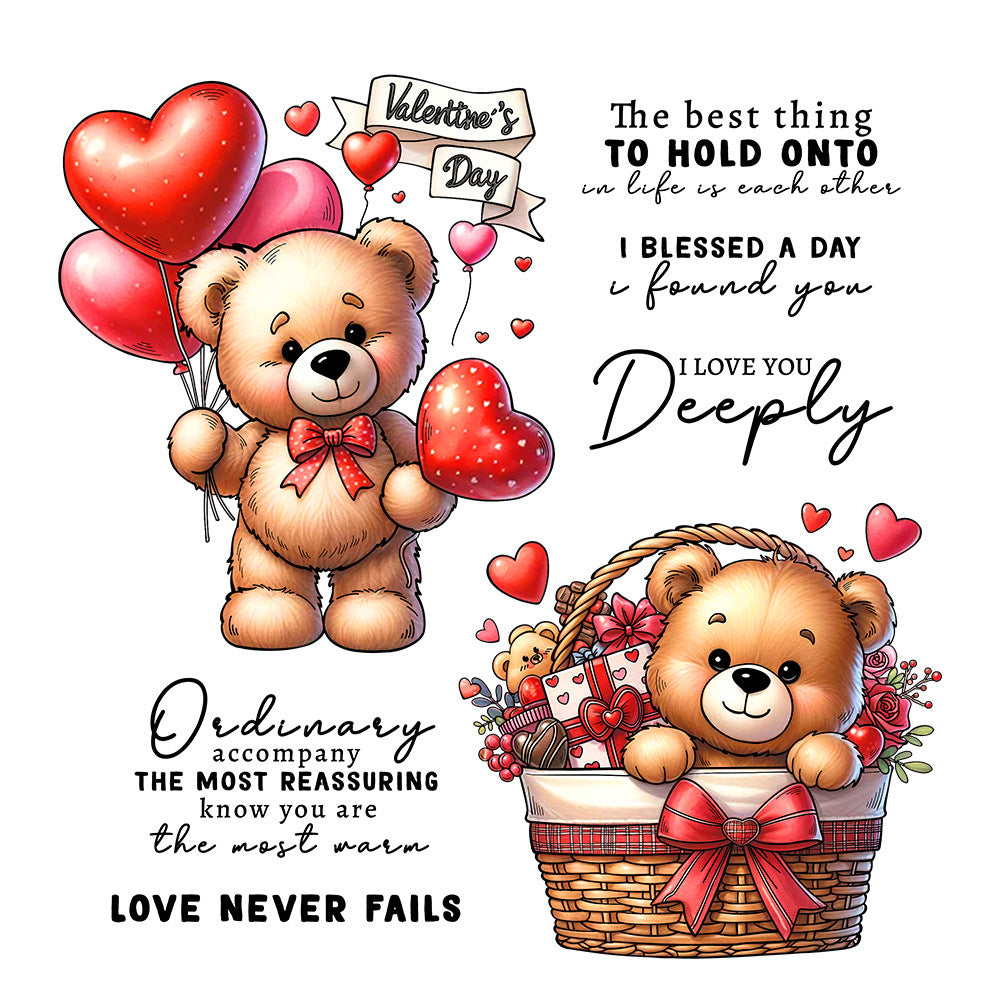 Valentine's Day Theme Dies & Stamps Set