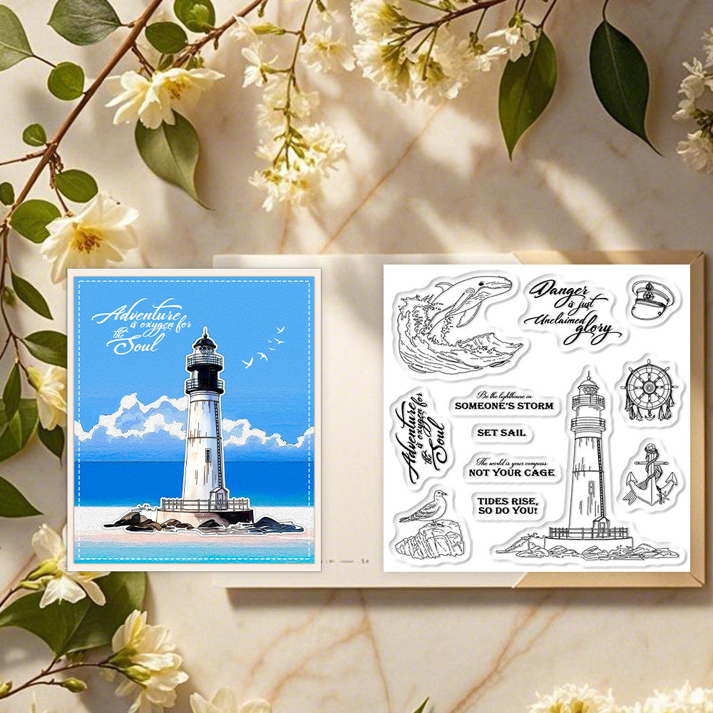 Lighthouse Navigation Dies & Stamps Set