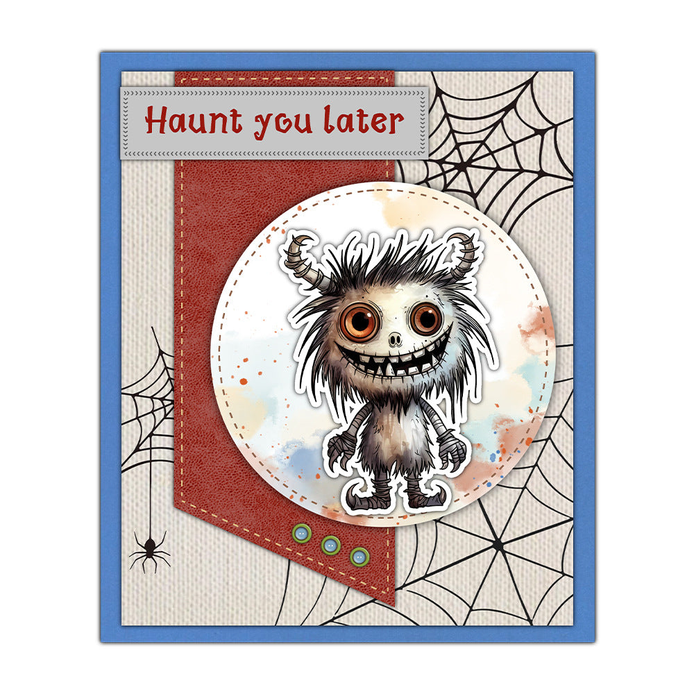 Halloween Animal Pumpkins Dies & Stamps Set