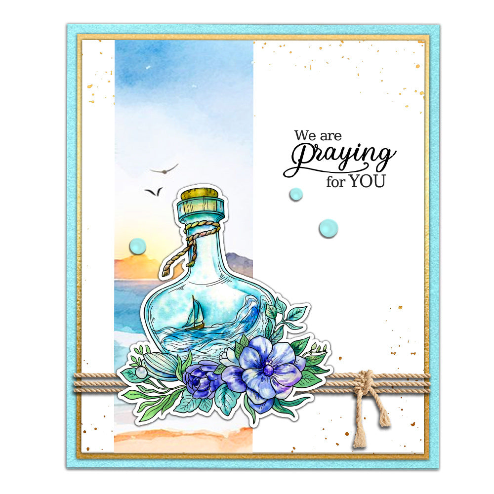 Drift Bottle Dies & Stamps Set