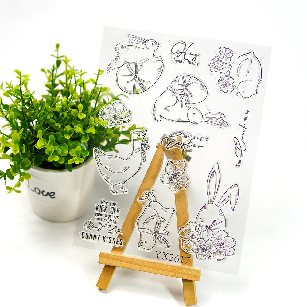 Easter Animal Series Dies & Stamps Set