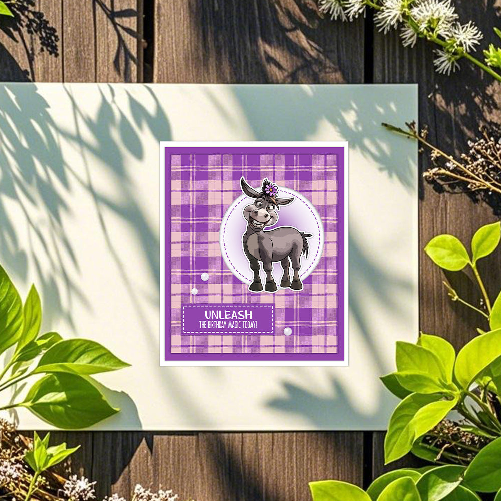 Happy Donkey Dies & Stamps Set