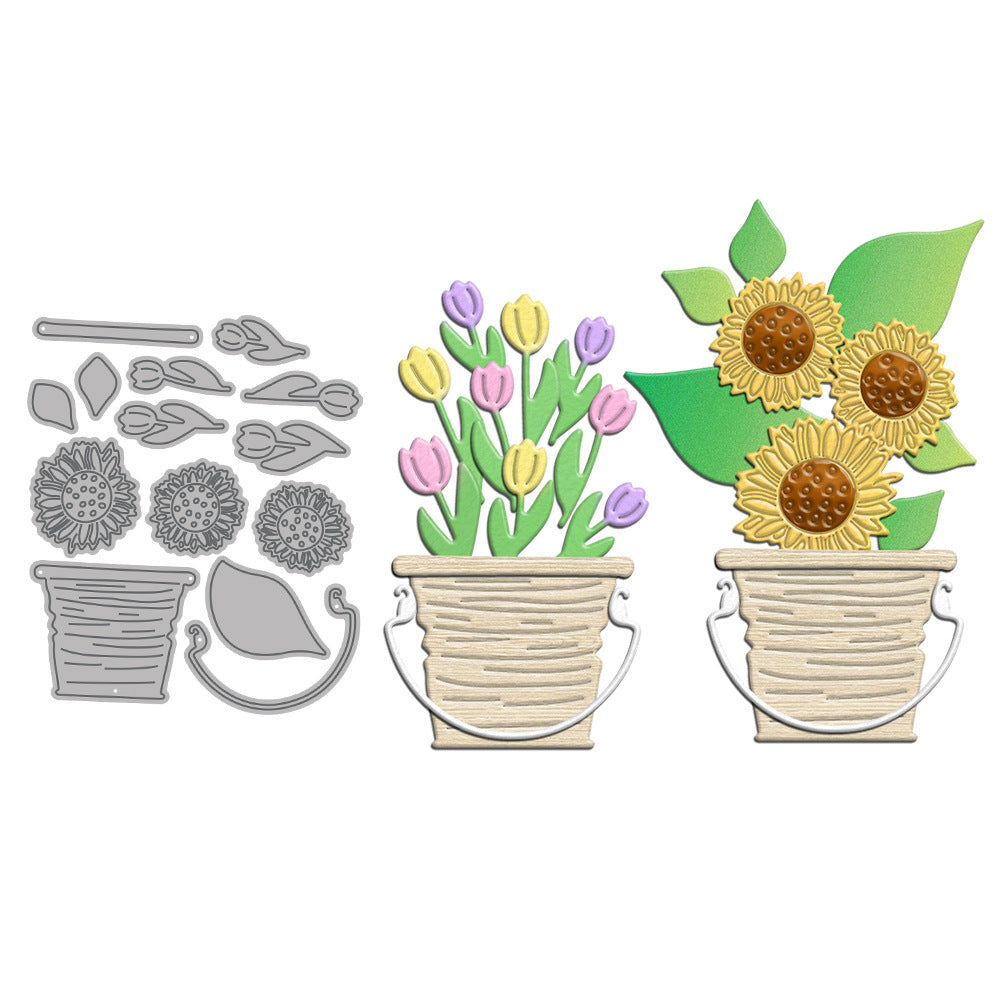 Potted Flowers Metal Cutting Dies
