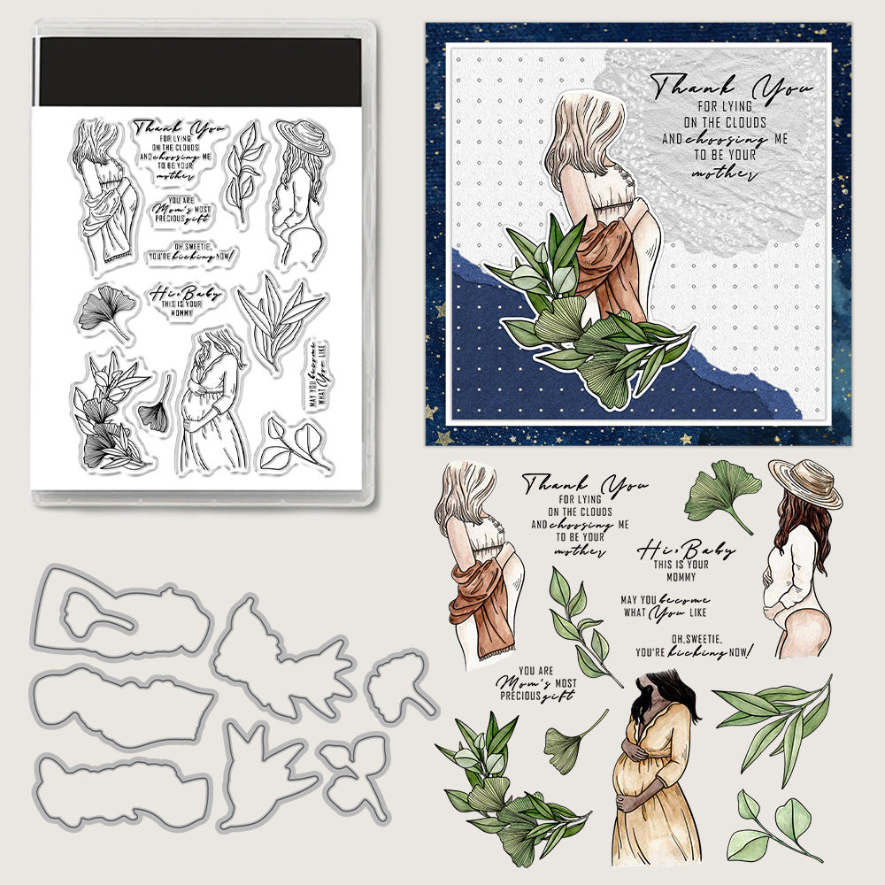Mother's Day Theme Dies & Stamps Set