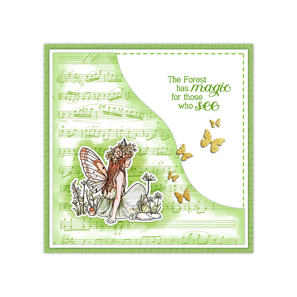 Tree House Fairy Dies & Stamps Set