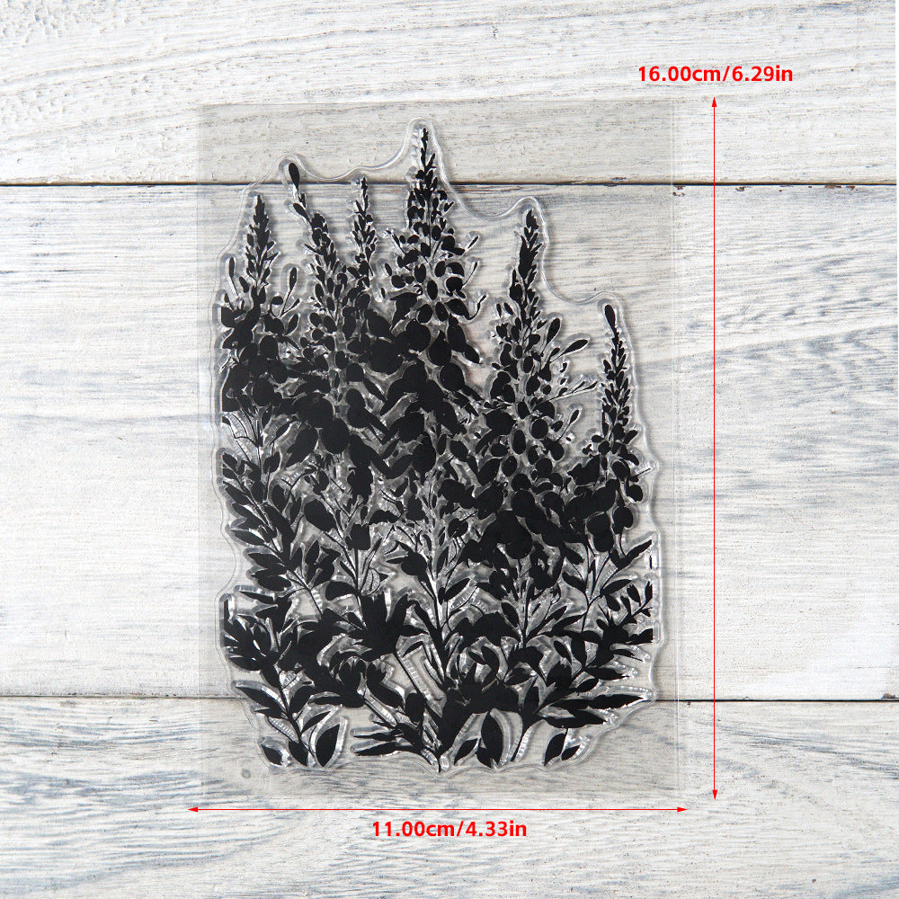 Weed Plants Clear Stamps