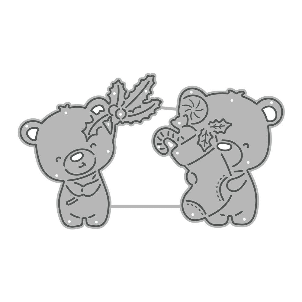 Christmas Bear Metal Cutting Dies