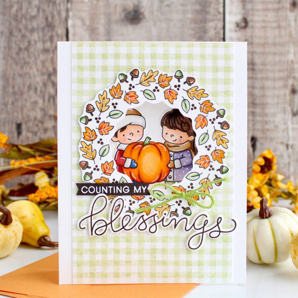 Fall Thanksgiving Series Dies & Stamps Set