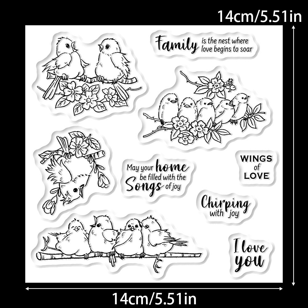 Birds On The Branch Dies & Stamps Set