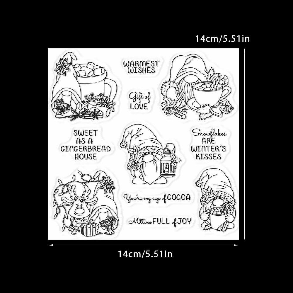 Gnome Santa Claus Dies & Stamps Set
