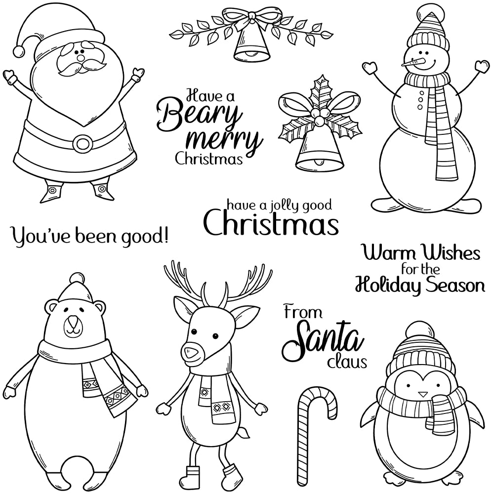 Christmas Series Dies & Stamps Set