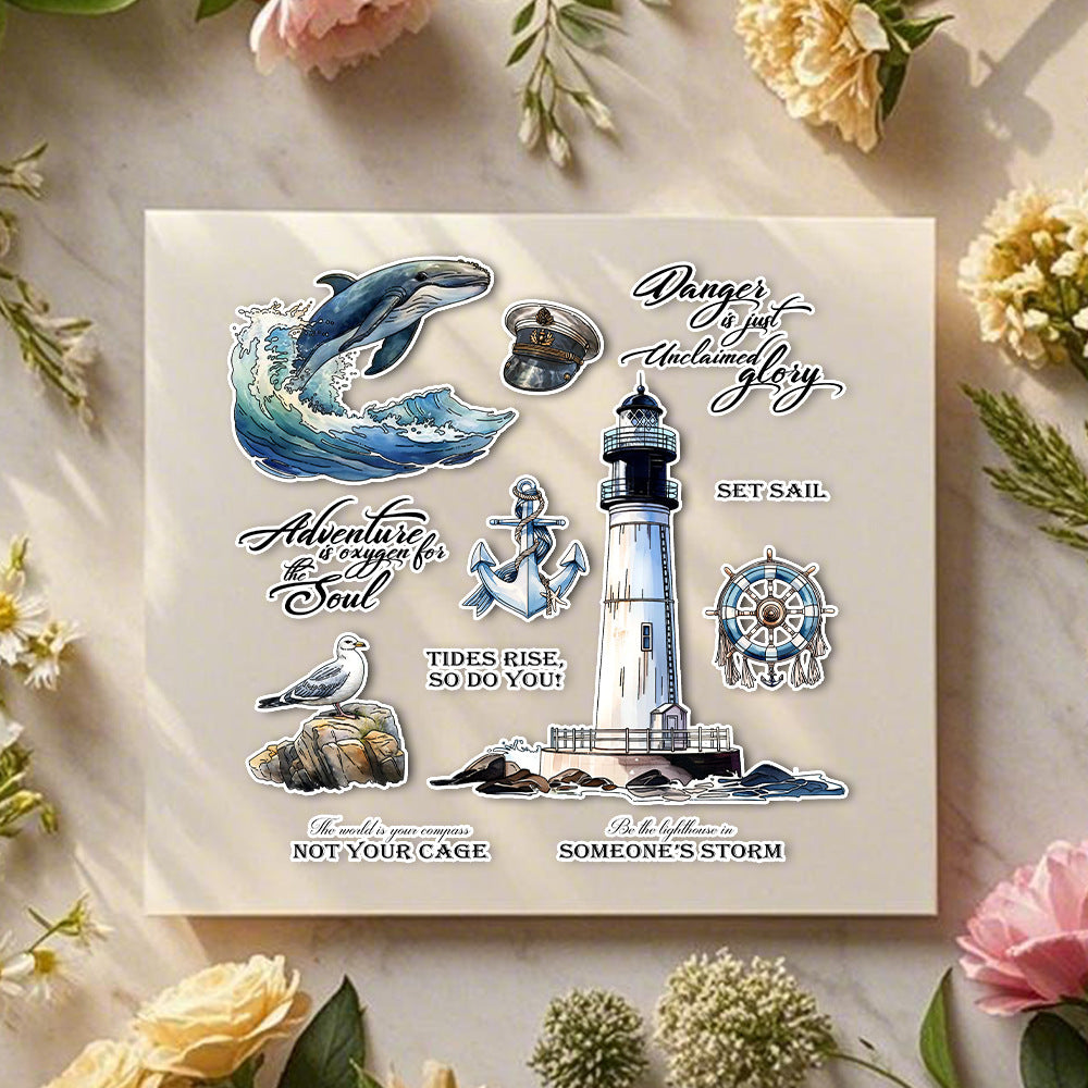 Lighthouse Navigation Dies & Stamps Set