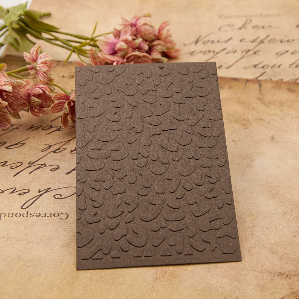Heart Pattern Plastic Embossing Folder