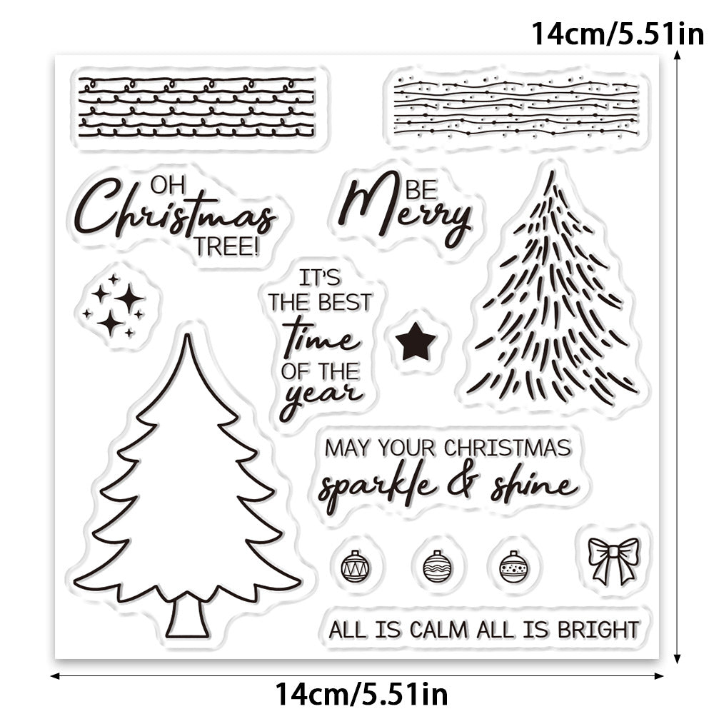 Merry Christmas Dies & Stamps Set