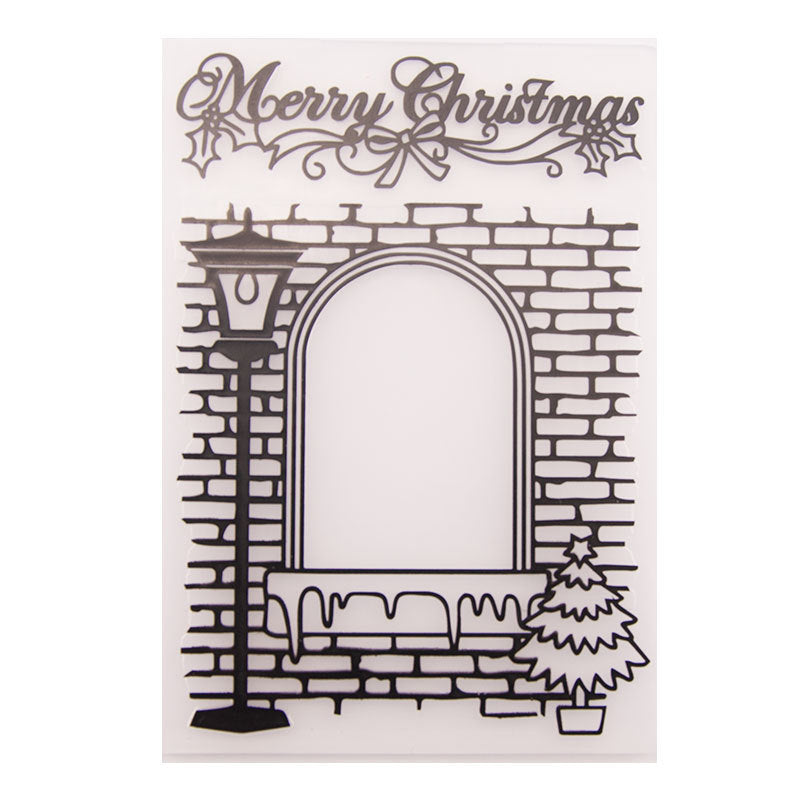 Merry Christmas Embossing Folder