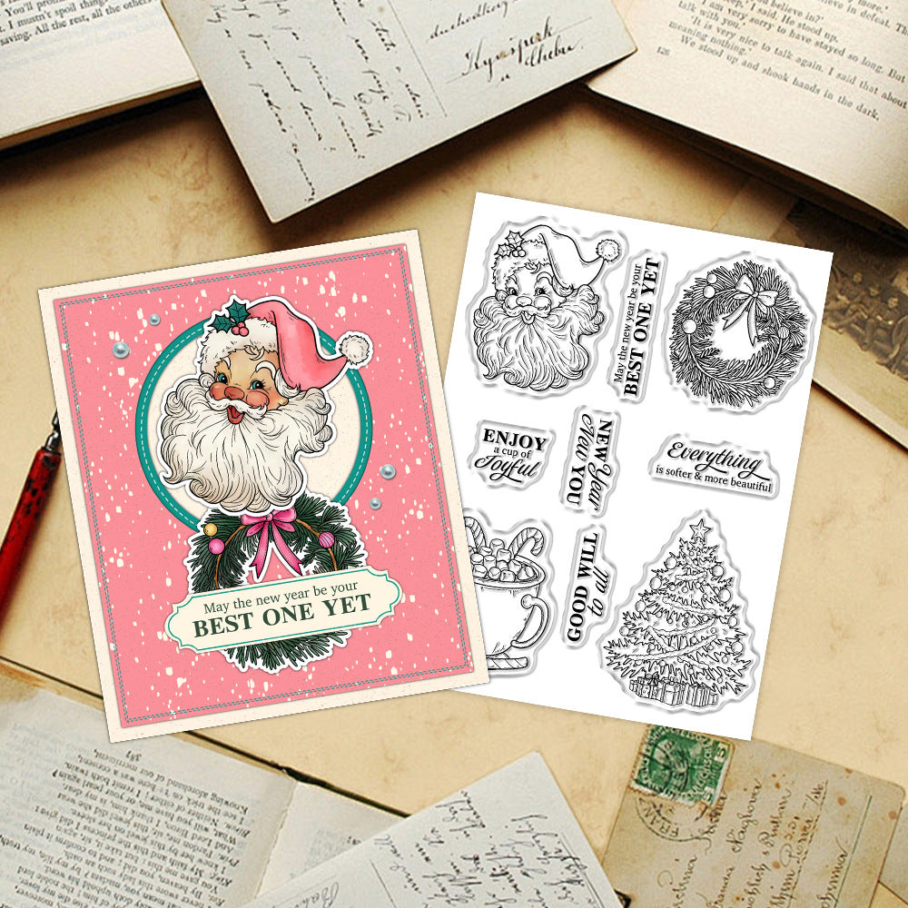 Christmas Elements Dies & Stamps Set
