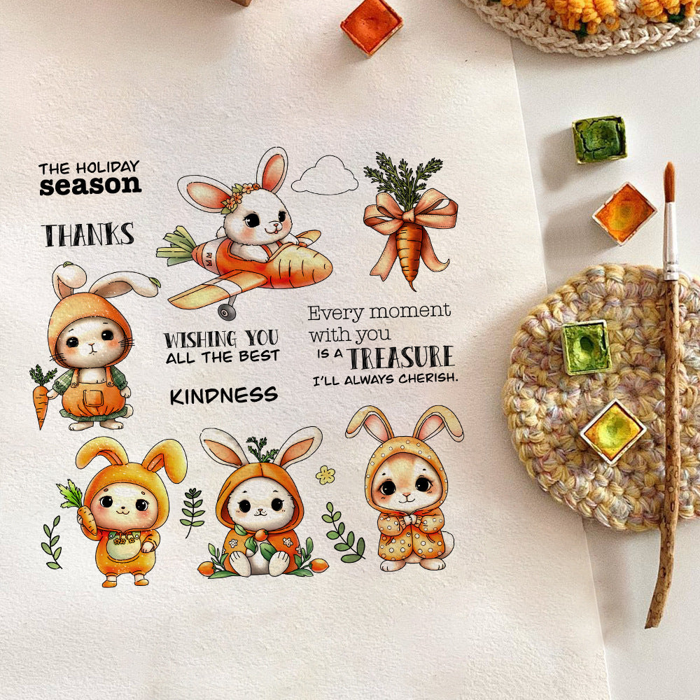 Easter Bunny Dies & Stamps Set