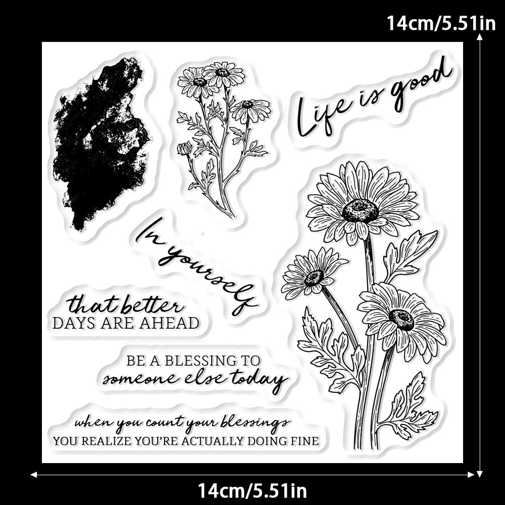 Chrysanthemum Dies & Stamps Set