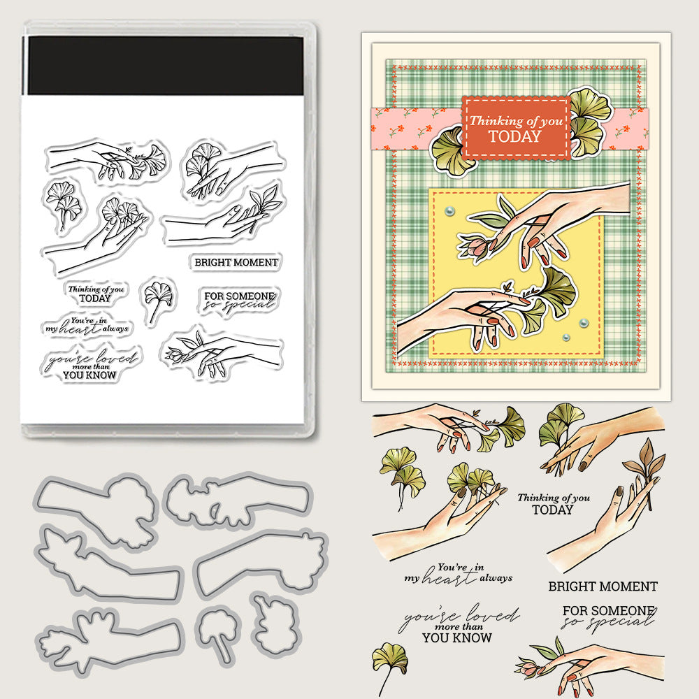 Valentine's Day Theme Dies & Stamps Set